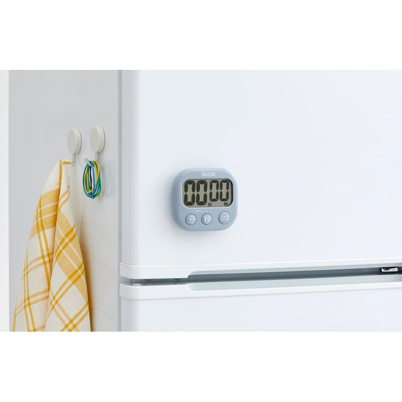 Digital Timer, Anti-Bacterial Visible Timer, Blue Gray TD-429-BL