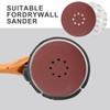 MAXXT 225mm Drywall Sander Sandpaper #40 25Pcs Hook & Loop