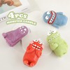 4 Pack Funny Clay Figure Shaped Candles,Cute Candles Aesthetic Candle,Smokeless