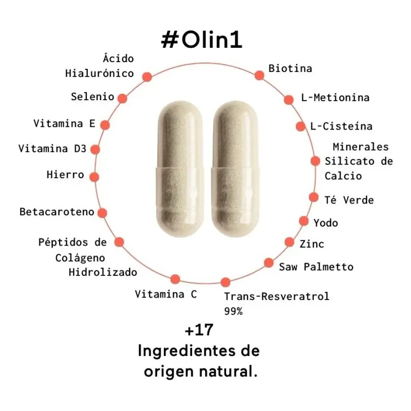 Olin Labs Suplemento Alimenticio Capilar