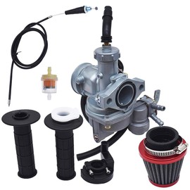 Carburetor Carb with Throttle Cable Replacement for Honda CT90 Trail 1971-1979, CT110 Trail 1980-1986
