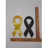1 Piece Yellow Pray For Our Troops Patriotic 8" Ribbon