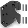 KOPKIO 2 PCS Universal Wood Bed Rail Hook Plates for