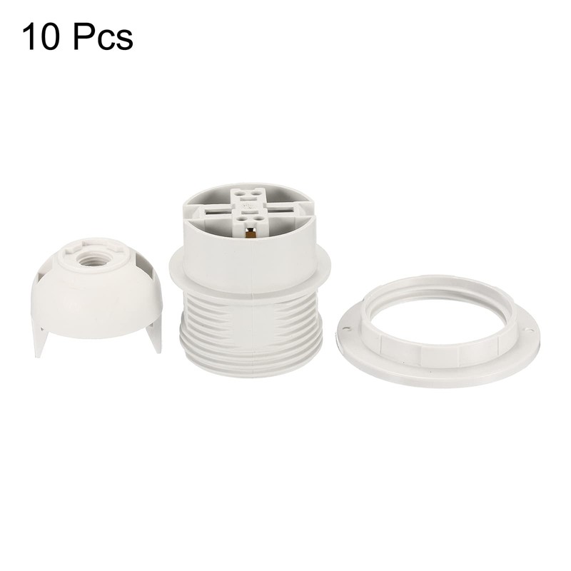 MECCANIXITY Threaded Light Socket Base 250V E26/E27 58x39mm Screw Thread