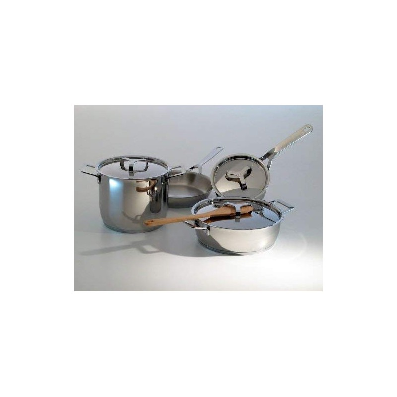 A di Alessi Pots&Pans Lid, Stainless Steel, 14 cm, (AJM200/14)