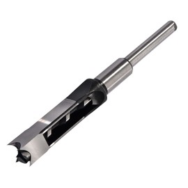 Woodworker 3/4 Inch Square Hole Drill Bits Mortising Chisel Set, Use for Construction Installation Renovation Decoration Industry