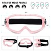 UKNOW Safety Goggles Over Glasses - Anti-Fog Clear Lens -