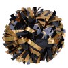 Cheerleading Pom Poms Metalic Holographic Cheerleader with Baton Handle 6