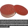 50 Pack 9-Inch 10 Hole 150 Grit Hook-and-Loop Drywall Sandpaper