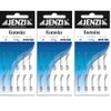 30 Pieces Jenzi knot-free line binder, fine, 12 kg (3