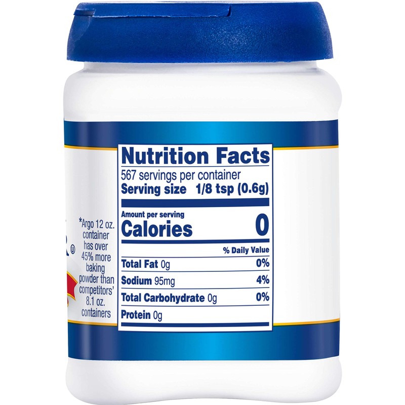 Argo Baking Powder, 12-Ounce Boxes (Pack of 12)