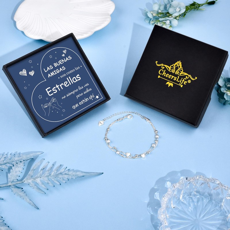 CheersLife Gift Friendship Bracelets Friendship Gifts for Best Friends Bracelet