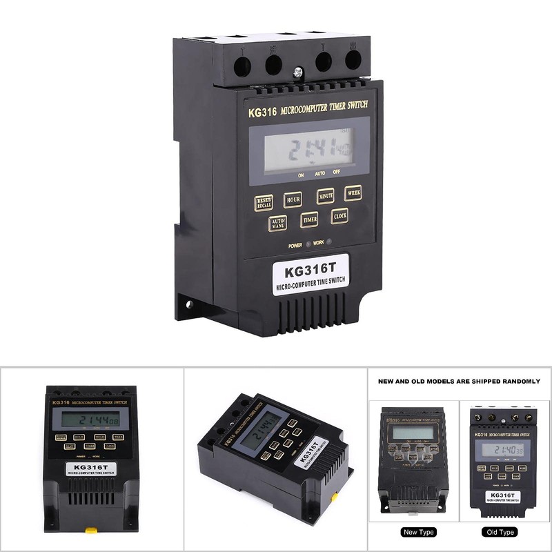 KG316T Microcomputer Timer,Timers Plug In Switches Switch Timer Controller LCD