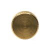 1/4-20 Thumb Screws Brass Knurled 3/4" Thread Length 5 Pack