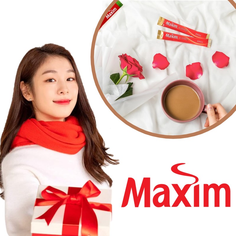 Maxim Instant Coffee 3 Variety Flavors (Original, Pack of 1)