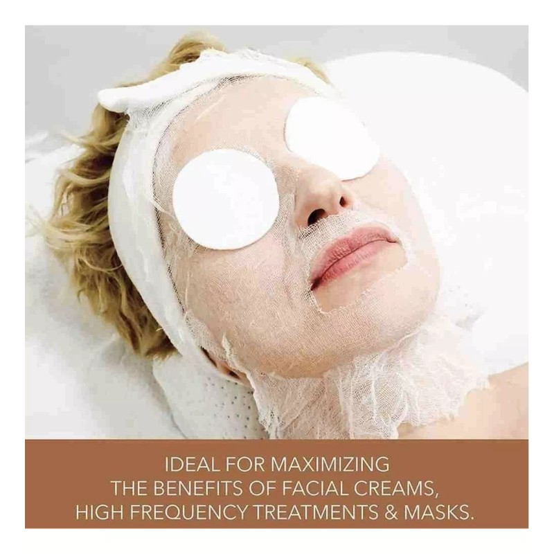 mfeisi Mascarilla Facial Plastica Gasa 100 Pzas