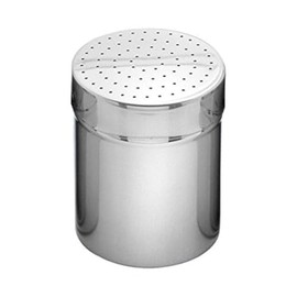 Weis Salz-/Zuckerstreuer, Edelstahl, Silber, 7 x 7 x 9 cm