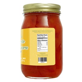 Green Jay Gourmet Pineapple Habanero Jam - All-Natural Pineapple Jam with Fresh Pineapple, Habanero Peppers & Lemon Juice - Vegan, Gluten-free Jam with No Preservatives - Made in USA - 20 Ounces