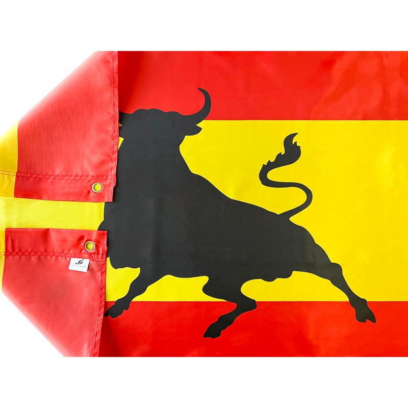 Durabol Spain with Bull Flag 60 x 90 cm Satin