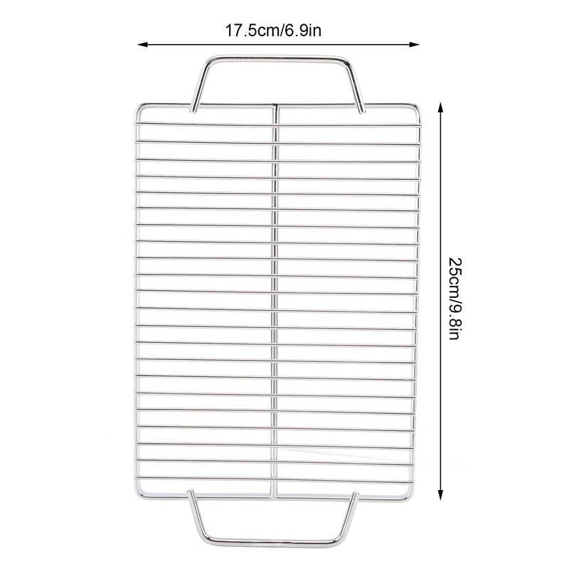 BBQ Grill Grate Stainless Steel Barbecue Wire Mesh Multifunction Cooking