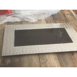 Beatriz Ball Crocodile Pattern Marble Cutting Board Rectangular - NEW Great Gift