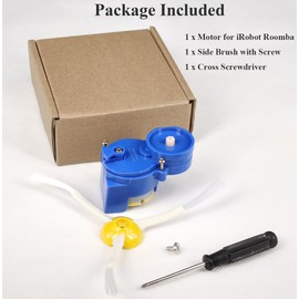 Side Brush Replacement Motor Module for iRobot Roomba 500 600 700 800 Series Vacuum Cleaner Robot Parts Accessories Replacement for Roomba Side Motor Blue