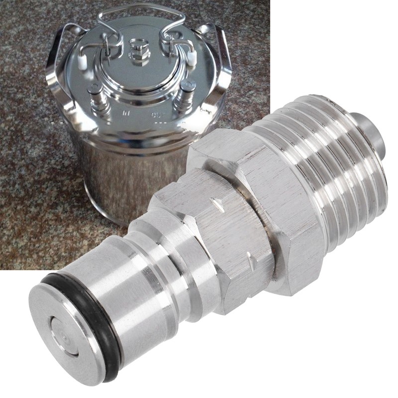 19/32‑18 Ball Lock Post with 1/2in NPT Male Thread Gas