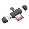 NDOOL Lector de Tarjeta USB 2.0, Micro USB, 2 en