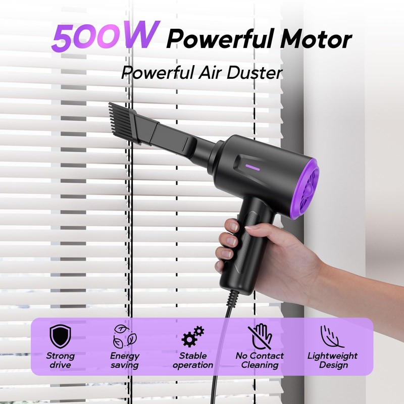 Goweto Electric Air Duster - Air Blower - Multi-Use Compressed