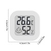 OPPERD Mini Thermo-Hygrometer Thermometer, Digital Room Thermometer, Indoor Thermo-Hygrometer, Bedroom,