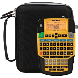 FBLFOBELI Black And Yellow Hard Case For Dymo Rhino 4200 Label Maker Travel Protection