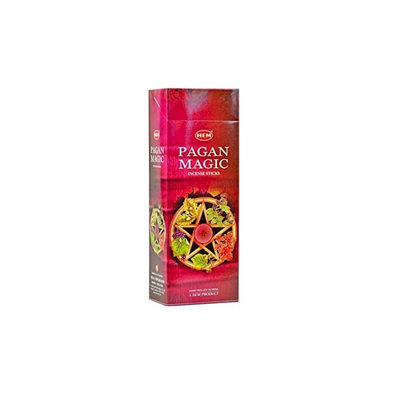 Hem Pagan Magic Incense Sticks (120 Sticks, 6 Boxes Inside)
