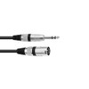 Cable XK-20 XLR-male/ 1/4"plug stere 2m