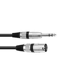 Cable XK-20 XLR-male/ 1/4"plug stere 2m