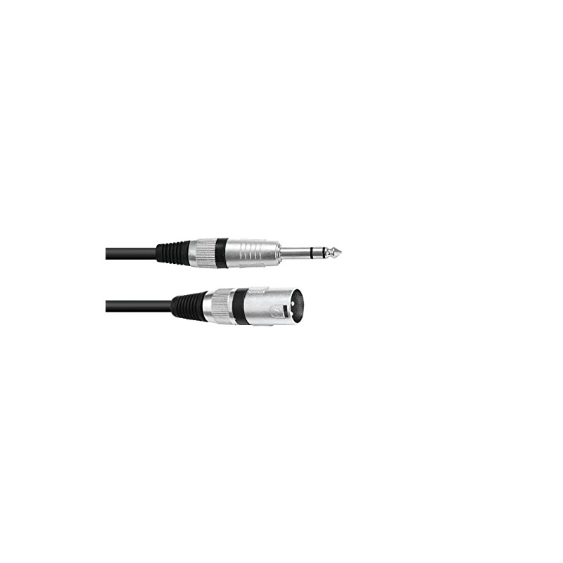 Cable XK-20 XLR-male/ 1/4"plug stere 2m