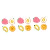 Baluue 12pcs Adorable Fruit Shape Dish Cleaning Sponges Thickened Scrubbers