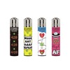 ksp partners ltd - 4 x clipper lighters WEED TRICKS