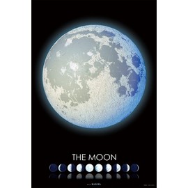 Yanoman 1000 Piece Jigsaw Puzzle KAGAYA THE MOON - World of the Moon - (50 x 75 cm)