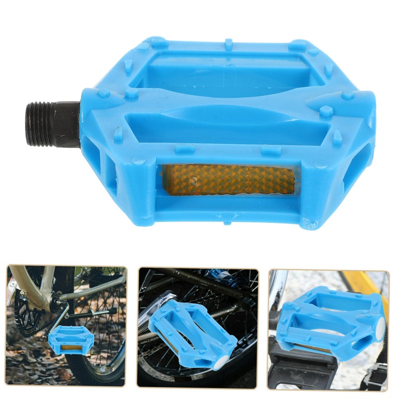GRIRIW 1 Pair Bicycle Pedals Replaceable Lightweight Bike Pedals for