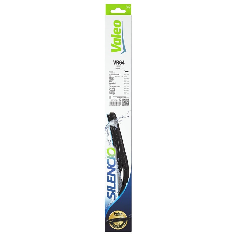 VALEO Silencio Wiper VR64 All Year Round Resistant Perfect Fit