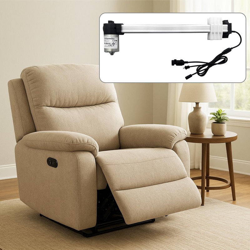 JLDQ-18 Motor Model JLDQ.18.134.329Z02 Linear Actuator for Electric Sofa Lift