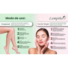 Lampiña Crema Depilatoria Lampiña Promo Depilación Total