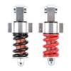 2PCS 112mm Rear Shock Absorber Aluminum Alloy Red Black for