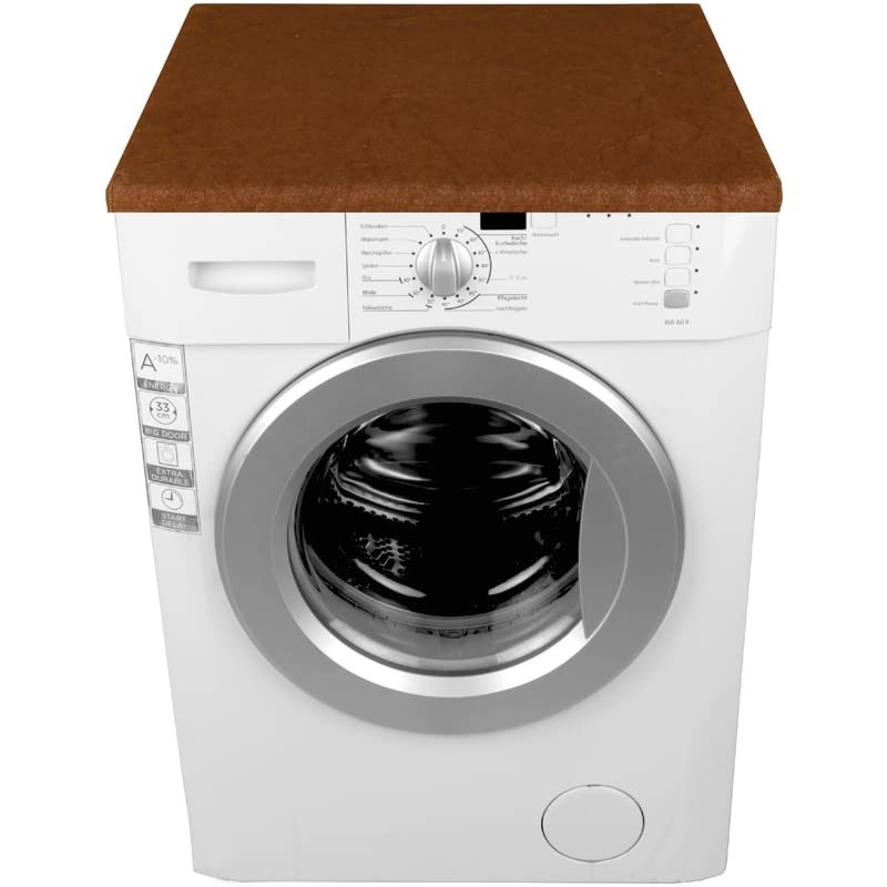 Bestlivings Washing Machine Cover (Brown) 60 x 60 cm with
