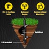 Power Planter Bulb Auger & Bedding Plant Tool - 3"x7"
