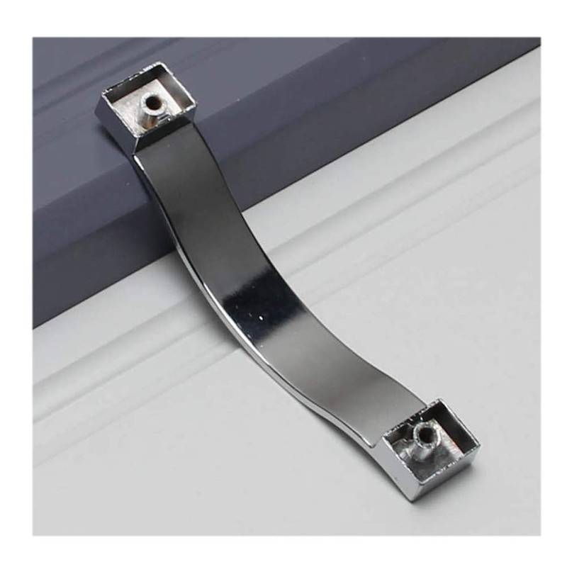 BOZONLI 5pcs Rhinestone Crystal Wardrobe Handles Europe Style Zinc Alloy