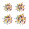 100PCS Colorful Foam Eggs Easter Egg Ornaments Crafts Birds Eggs