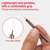 3-Piece Glue Applicator Metal Applicator Needles for Adhesive Dispensing Miniature