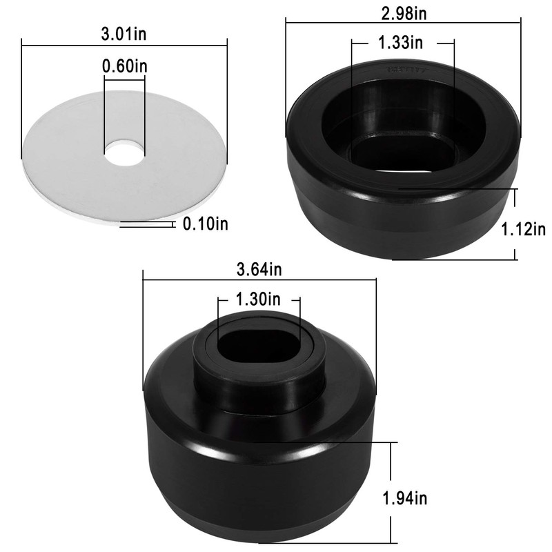 7-141 Body and Cab Mount Bushing Kit for 1999-2014 Chevy