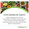 Natures Plus Ultra Bromelain 1500 Mg 60 Tabletas Vegetales